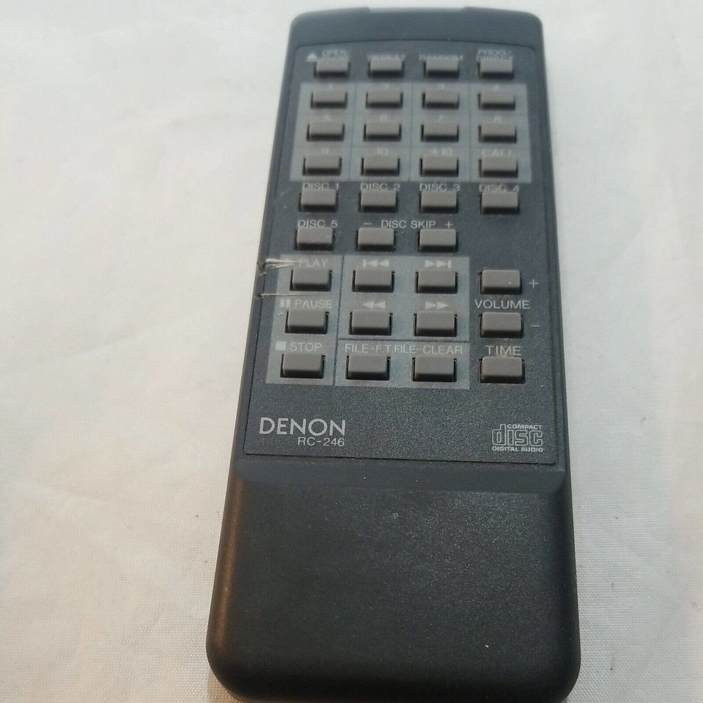 Genuine OEM DENON Remote Control RC-246 for DCM440 DCM460